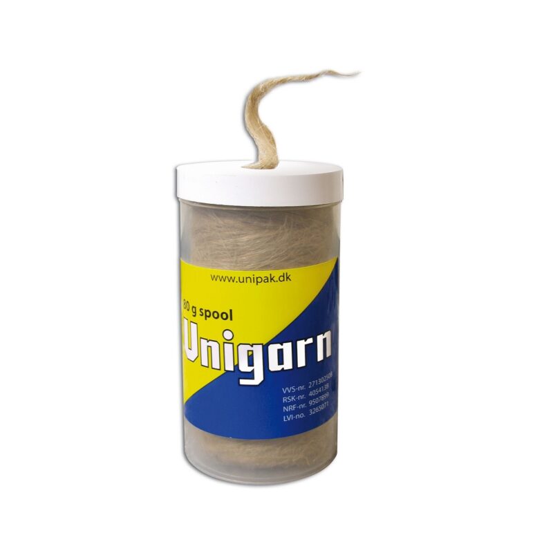 Instalaterský len v plastové cívce Unigarn 80 g